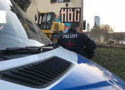 Beraeumung Inselplatz In Jena 01